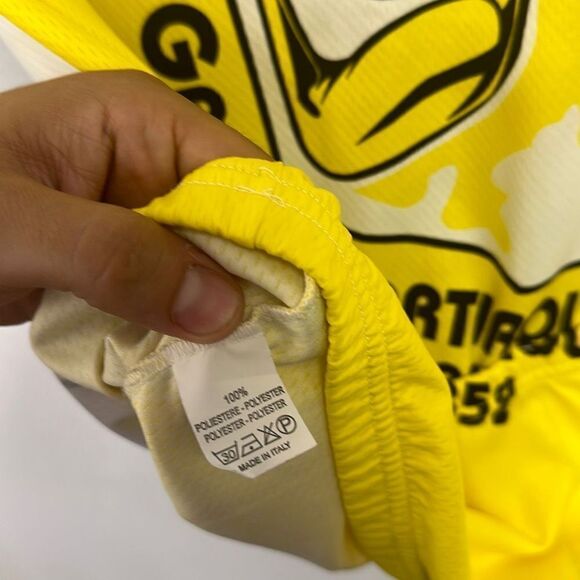 Jolly Wear Men's Cima Coppi‎ 1/4 Zip Short Sleeve Cycling Bikers Jersey Size XXL - Picture 9 of 9